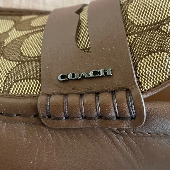 Coach Liam Driver Loafer in Signature Jacquard, like new condition. - Picture 5 of 7